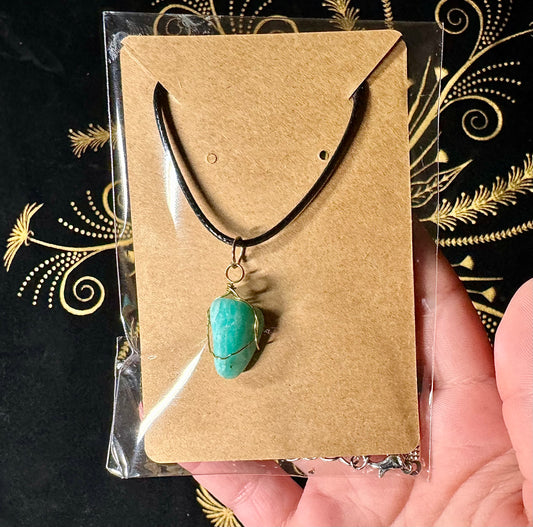 Amazonite necklace