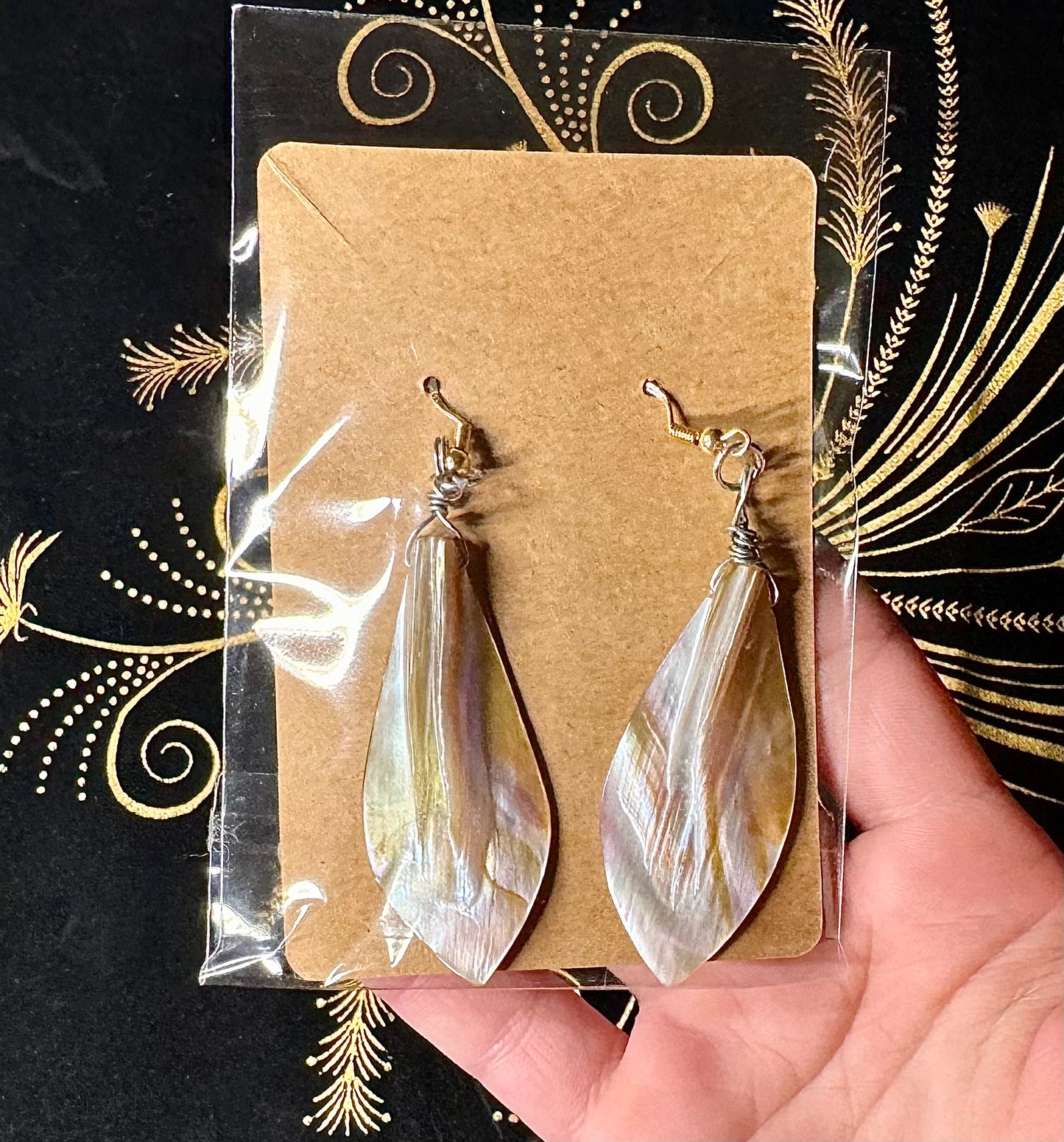 Mother of pearl earrings