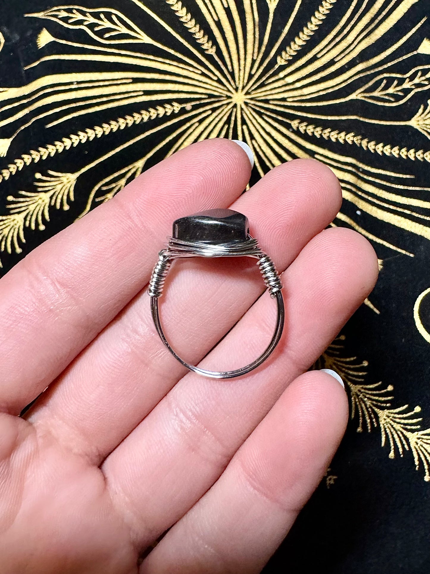 Hematite ring 1